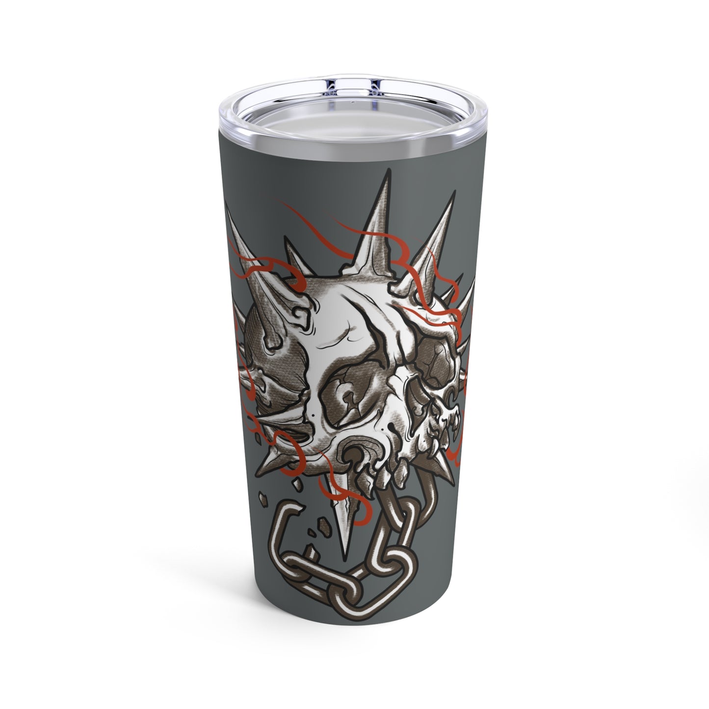 SKULL FLAIL TUMBLER 20oz